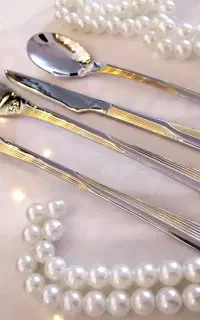 سرویس قاشق چنگال خارجی آکبند لوکس آلمانی