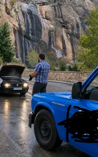 امداد خودرو و یدک کش چرخگیر کرمانشاه و..(شبانه روز