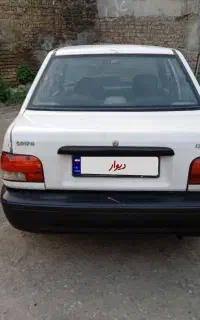 پراید مدل 88 دوگانه‌سوز فابریک کارخانه