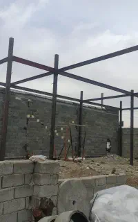 اسکلت فلزی،پیمانکاری،تخریب بازسازی،بااکیپ حرفه ای