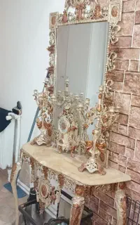 ایینه و شمعدان