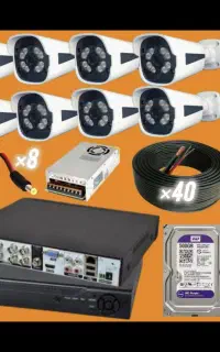دوربین مداربسته تضمین کیفیت پکیچ کامل*تکنولوژی روز