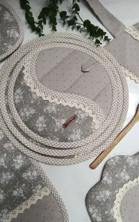 سرویس پارچه ای آشپزخانه و عروس