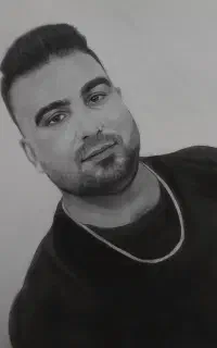 طراحی چهره سیاه قلم هدیه کادو قاب دکور