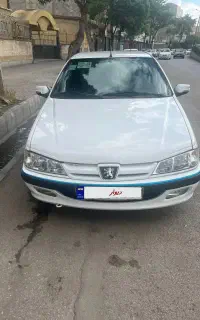 پژو پارس سفید مدل ۸۹