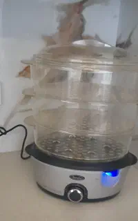 بخار پز سه طبقه