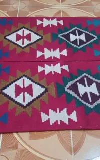 گلیم پشمی دستبافت