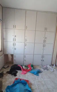 کمد mDF دسته فلزی