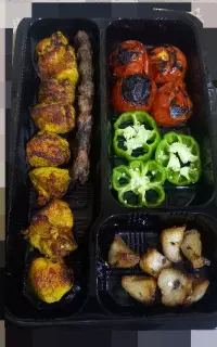 بیرون بر غذای اقتصادی و کارگری پر حجم باکیفیت