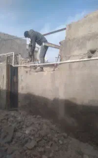 تخریب ساختمان برادران قاسمی