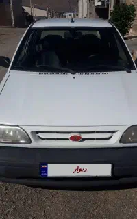 پراید ۱۳۱ سفید مدل ۹۱ استثنایی