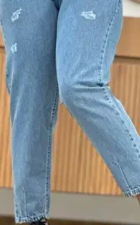 شلوار جین مام استایل