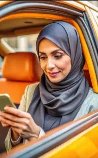 راننده سرویس برای محیط کار راننده خانم میباشم