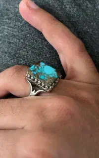 فیروزه رکاب نقره نیس