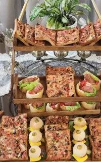 فینگرفود،سینی مزه،پک دفاع و جشن و تولد