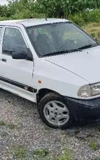 پراید بدون رنگ
