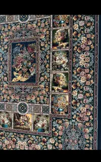 فرش باغ ارم ۹متری