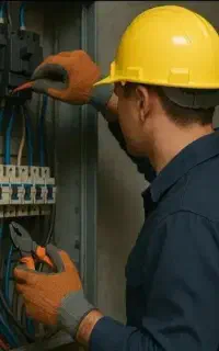 برقکار‌.برق.برقکش.رفع اتصالی .مهندس برق