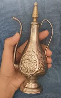 گلابپاش برنجی قدیمی و سنگین