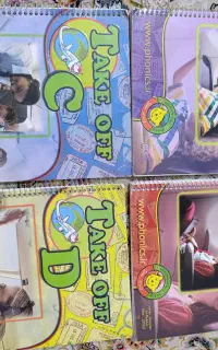 کتاب های زبان انگلیسی take of از A تا D