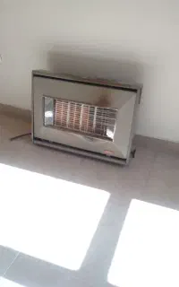 بخاری دیواری گازی دودکش دار آبسال