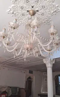 سه عدد لوستر کلاسیک سالم