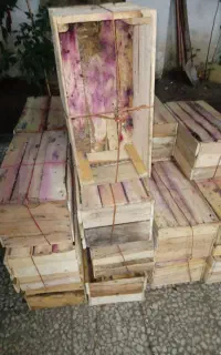 جعبه چوبی یاسبدمیوه