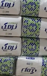 دستمال کاغذی نرمک ۲۰۰برگ ۶۰تومن