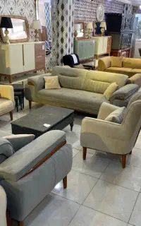 مبل تخت شو رنگ کرم زرین کالا یاسوج