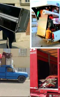 اتوبار حمل اسباب کشی منزل باکارگرمتخصص وکامیون