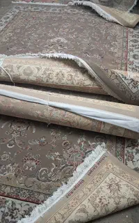 ۳تخته فرش۹متری۷۰۰شانه و۲تاکناره۳مترویدونه۱/۵گردویی