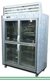 یخچال صنعتی 4 درب ویترینی