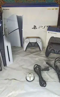 ps5 اسلیم دیسک خور 2 دسته