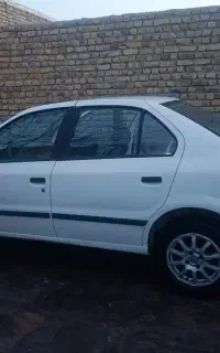سمند دوگانه کارخانه مدل 91 LXسفید