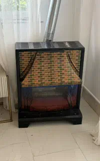 چهار عدد بخاری سالم با شلنگ و لوله