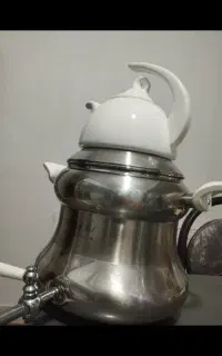 سماور و قوری رو گازی  استیل