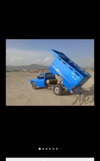 حمل نخاله ماسه و مصالح با نیسان کمپرسی