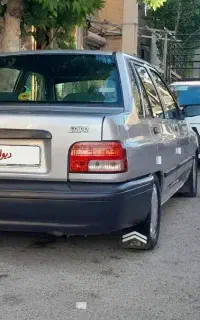 پراید پلمپ بی رنگ
