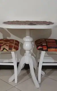 میز و صندلی ناهار خوری 2 نفره سنتی