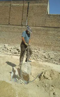 کمپرسور بادی تخریب
