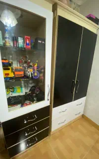 دوعدد کمد لباس ام دی اف با قیمت مناسب بفروش میرسد