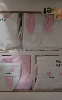 لباس نوزادی ۱۹تیکه بی بی ست اکبند
