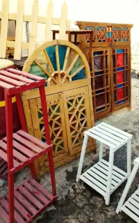 ساخت شلف جاکلدونی زمینی دیواری با چوب روسی