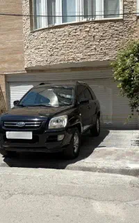 اسپورتیج 2008 بدون رنگ استثنائی