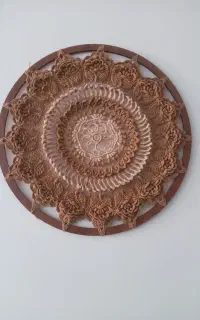 دیوار کوب قلاب بافی