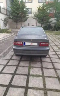 سمند مدل۸۷ بی رنگ بی ضربه