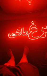 تابلو مرغ ماهی