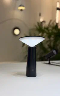 آباژور رو میزی شارژی مدل قارچی