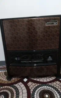 بخاری گازی و بوفه و زیر تلویزیون