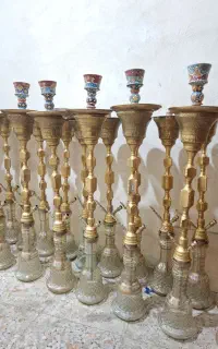 25 عدد قلیون قلیان عربی سوپاپ دار.